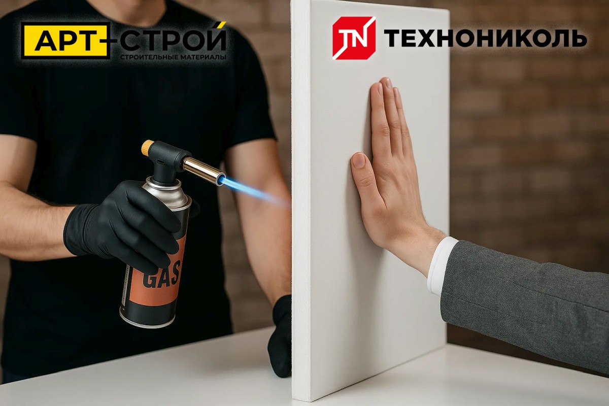 Кровля без огня: ТЕХНОНИКОЛЬ гарантирует высший класс пожарной безопасности своих PIR-систем