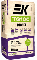 Гипсовая штукатурка для ручного и механизированного нанесения ЕК TG100 PROFI 30 кг