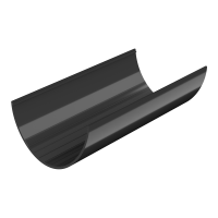 ТН желоб 3м (D125/82), черный, шт.