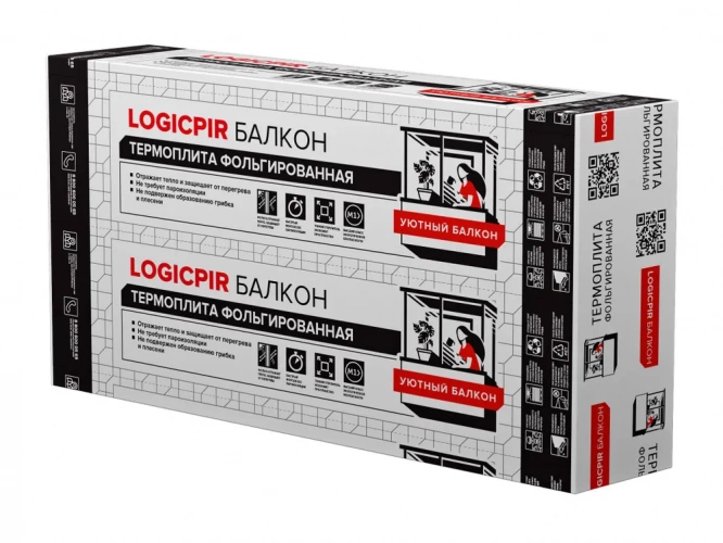 LOGICPIR Балкон Ф/Ф Г1 L-1190х590х50