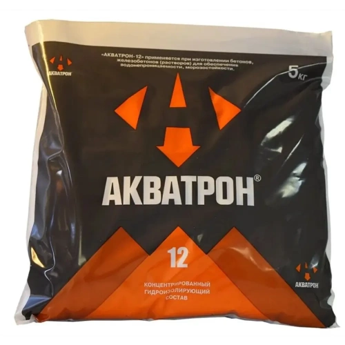 Добавка концентрат гидроизоляционная проникающая Акватрон-12 5кг