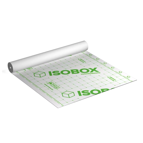 Ветро-влагозащитная пленка ISOBOX А+ (1,6 x 43,75 м)