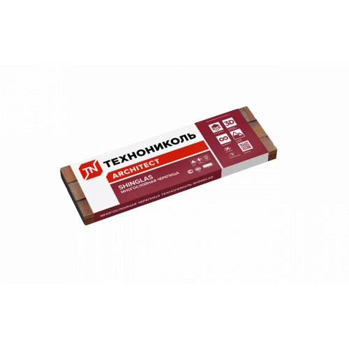 ТЕХНОНИКОЛЬ SHINGLAS многослойная черепица, Кантри, Умбра & 4D4X21-8405RUS