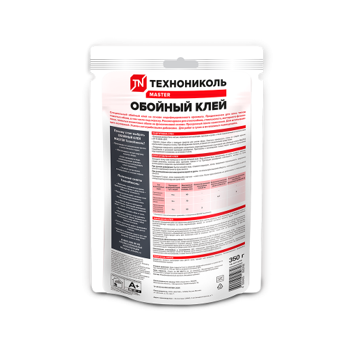 Клей для стеклообоев и стеклохолста ТЕХНОНИКОЛЬ MASTER, 350 гр, шт.