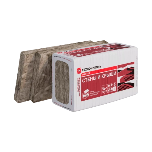 Минеральная изоляция ТЕХНОНИКОЛЬ 34 PN Стены и крыши 1000х610х50