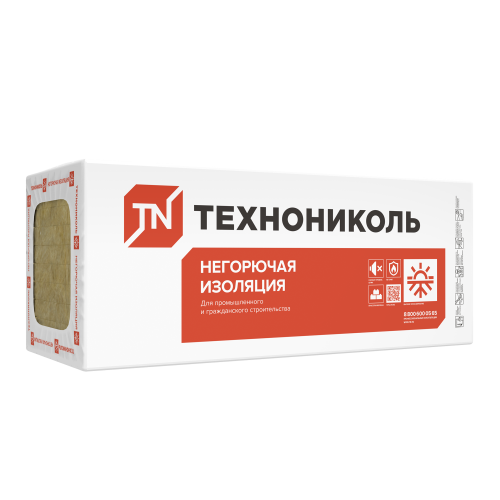 Теплоизоляция (базальт) ТЕХНОНИКОЛЬ Техноруф Н Экстра 1200х600х110 (0,2376 куб.м., 2,16 кв.м., 3 плиты)