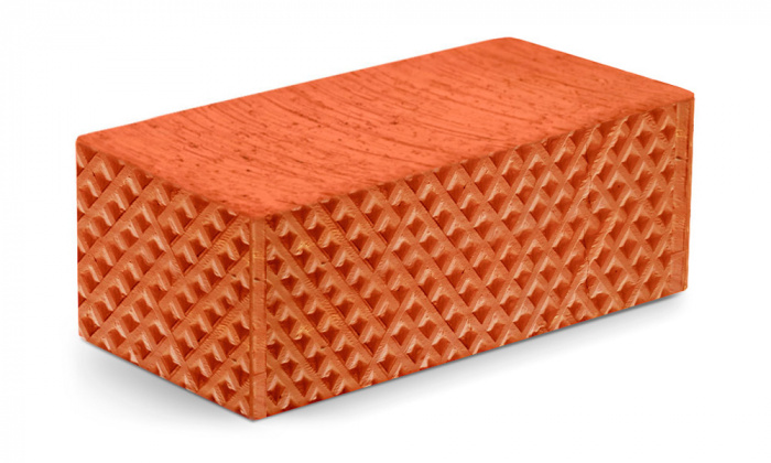 Кирпич полнотелый полуторный (1,4 NF) М-100