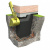 Профилированная мембрана TerraFix 400 2*20м (40м2)